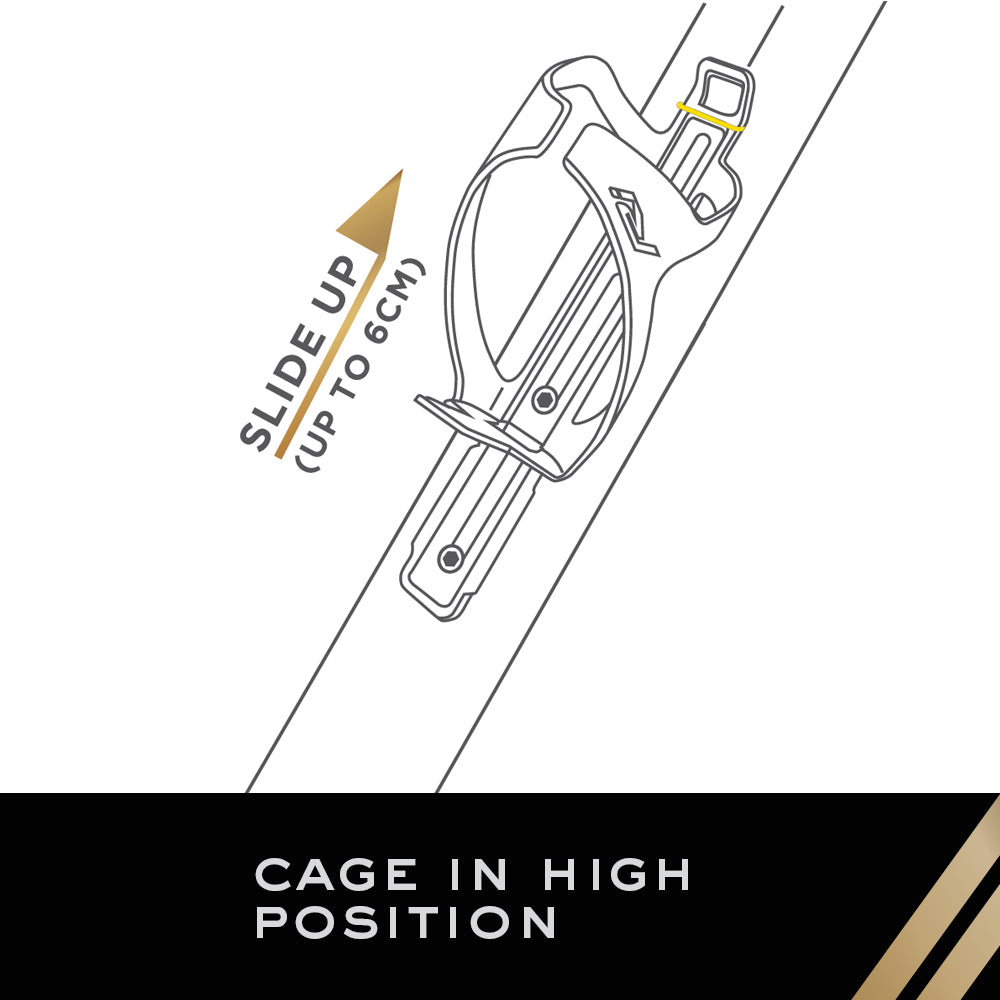 Ryder Innovation Kinetic Cage - Water Bottle Cage