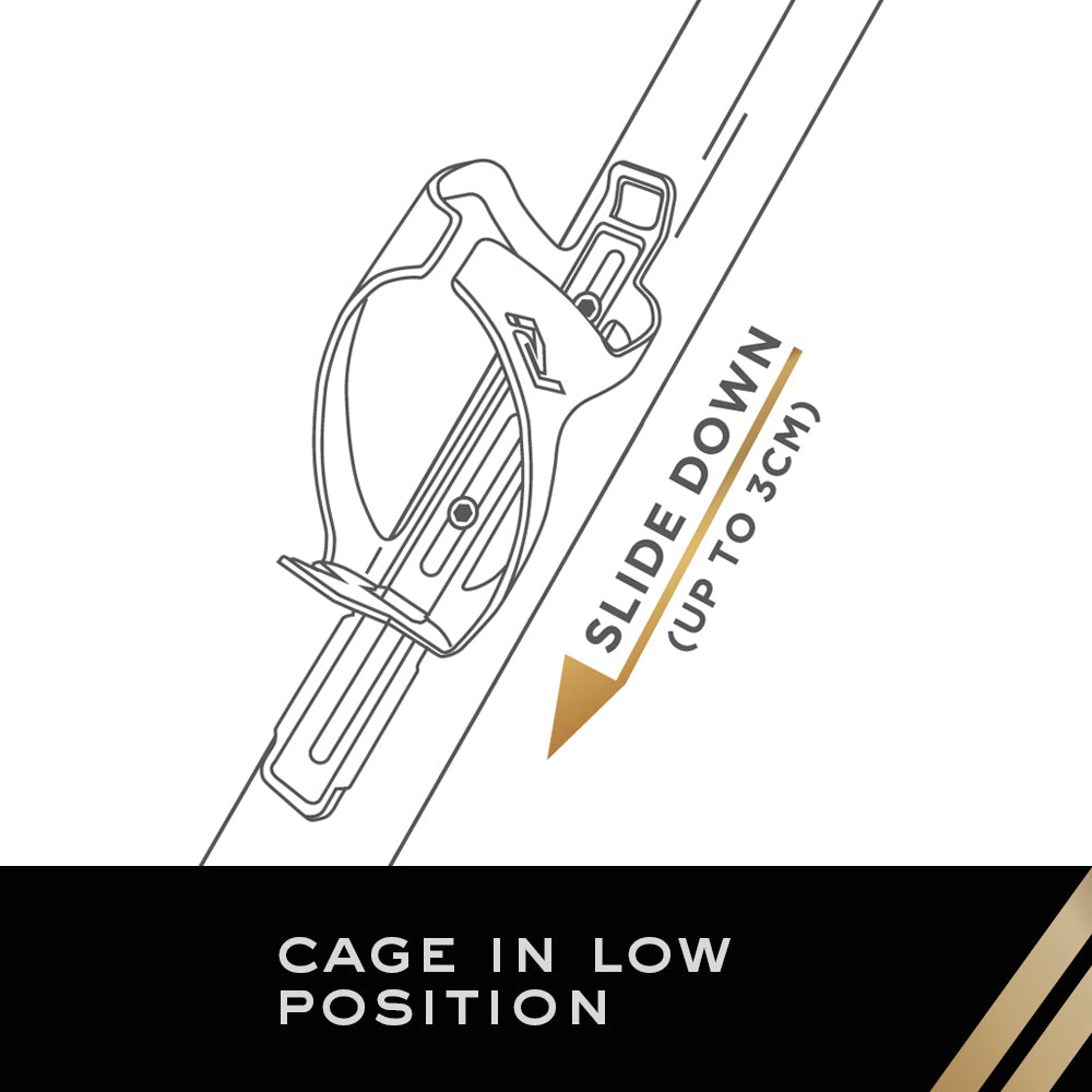 Ryder Innovation Kinetic Cage - Water Bottle Cage